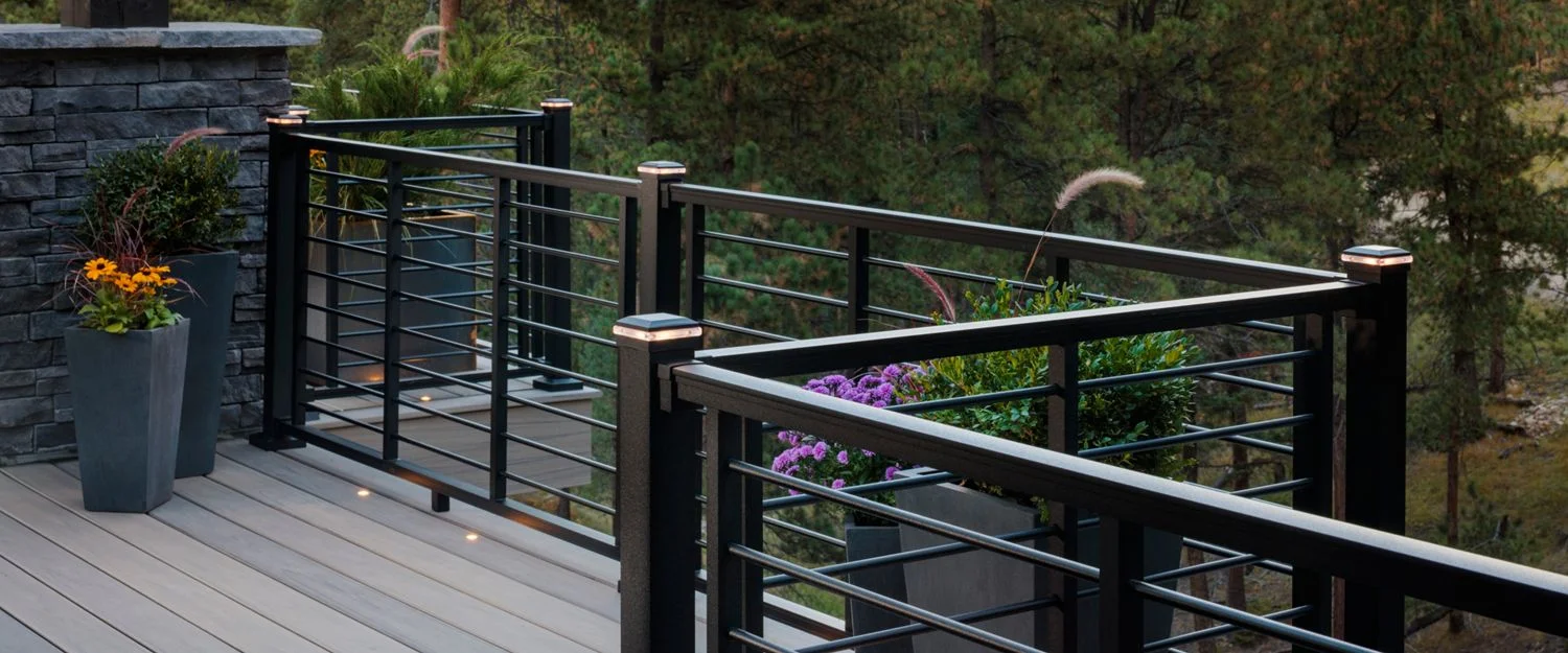Trex Signature Rod Rail — sleek contemporary railing