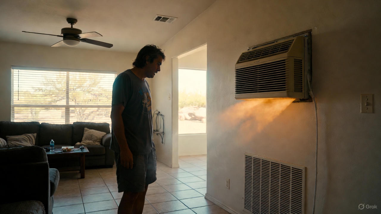 You are currently viewing Why Is My AC Blowing Hot Air?